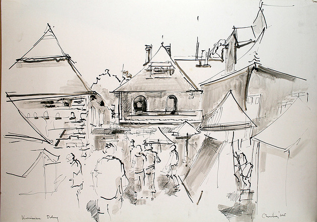obrazy Kazimierz Dolny 50/70cm