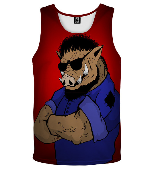 t-shirty męskie DR.CROW Bokserka Męska Dziku