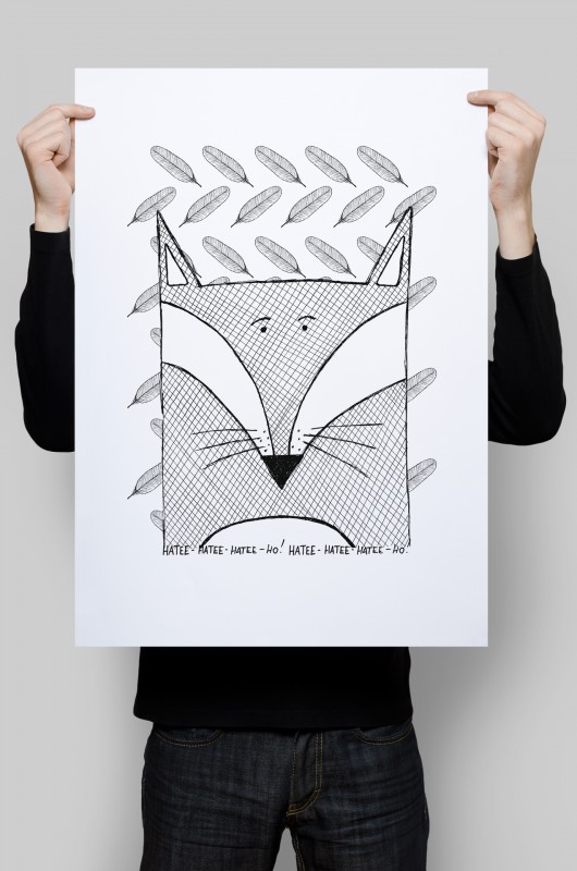 Lis - plakat 50x70 familove