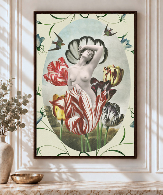 plakaty Plakat kolaż Przebudzenie Wiosny