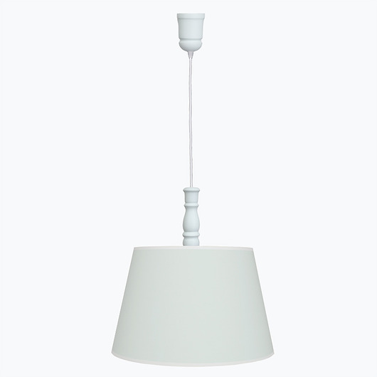 lampy do pokoju dziecka Lampa wisząca miętowa z białąlamówką