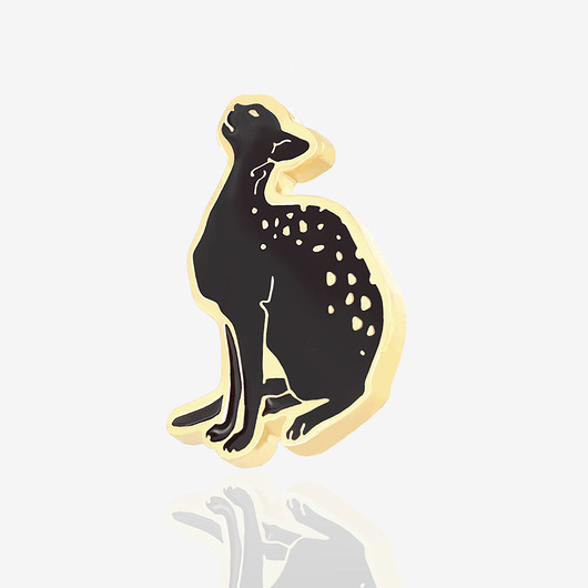 przypinki Pin Kot - Cętka