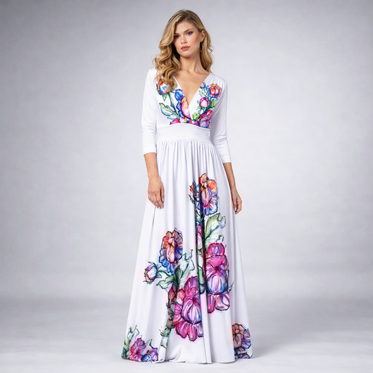 suknie ślubne Flora - Suknia ślubna w kwiaty