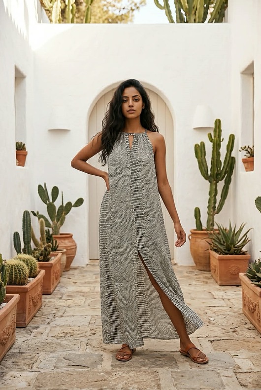 sukienki maxi damskie Sukienka Pola Cavalli
