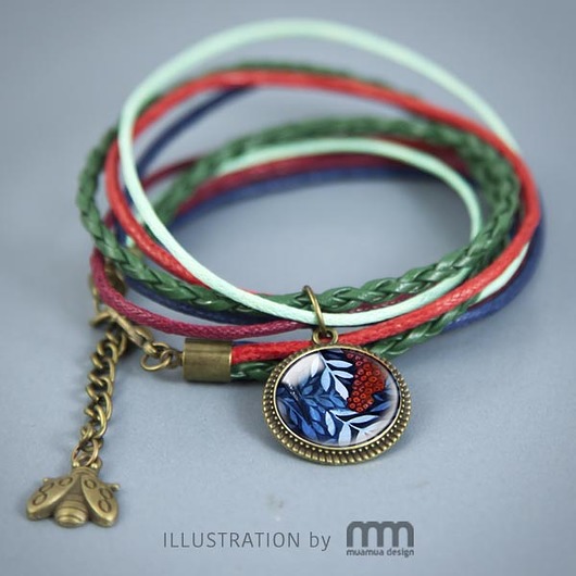 JARZĘBINA bransoletka muamua design