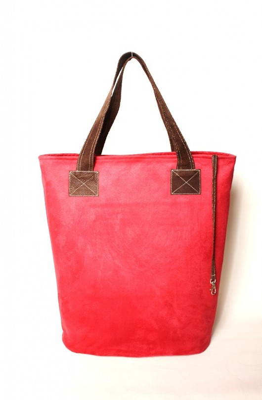 Torba XL classic red Zuzia Górska