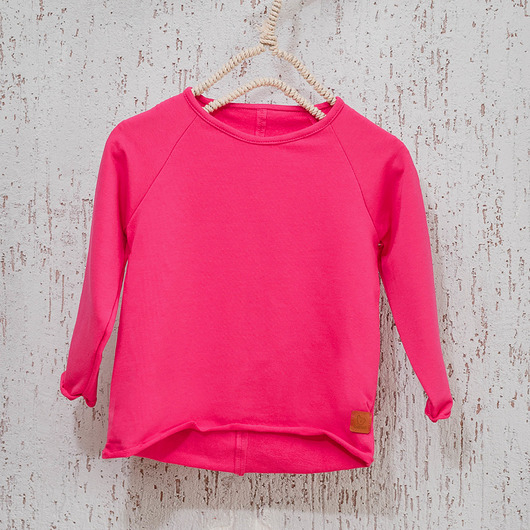 Bluza basic - fuksja Benni