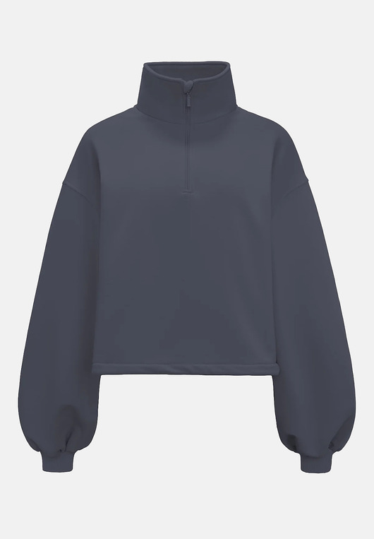 bluza bez kaptura damska Bluza Celeste Zgaszony Granat