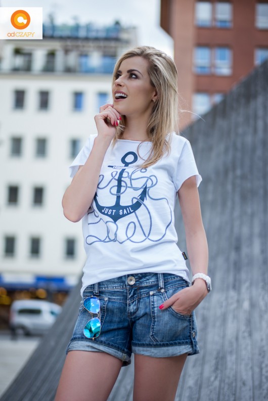 T-shirt Just Sail - koszulka odCZAPY odCZAPY