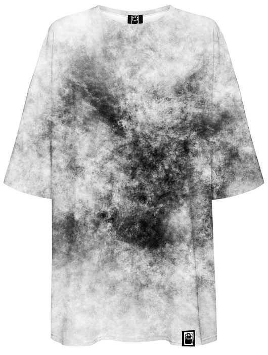 t-shirt damskie DR.CROW T-shirt Damski Oversize Black Background