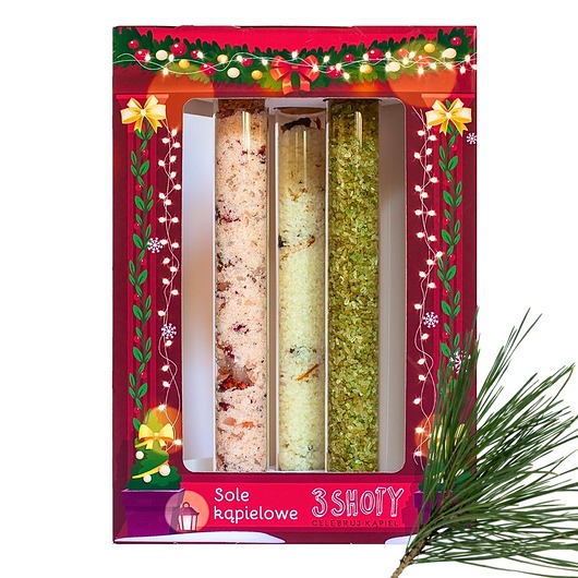 produkty do kąpieli Zestaw 3 shotów kąpielowych