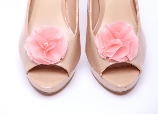 Silky Chic - Rose - klipsy do butów HowDoILook