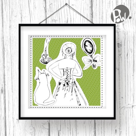 Obrazek Romantyczny (3) - 30x30 cm. Parallel World