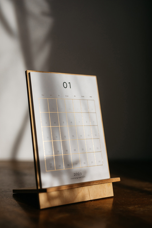 kalendarze i plannery Kalendarz 2025 stojący PL
