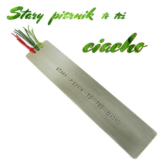 Zakładka dlataty - Stary piernik to też ciacho Hundred Bookmarks