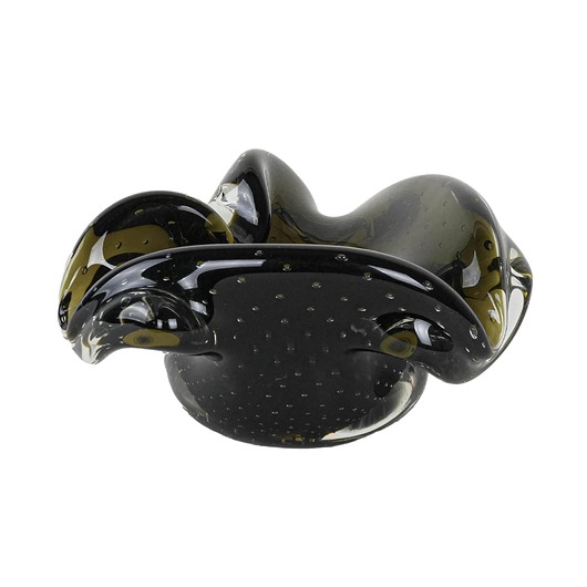 patery i talerze Patera, szkło Murano, włoski design, lata 60, produkcja: Włochy