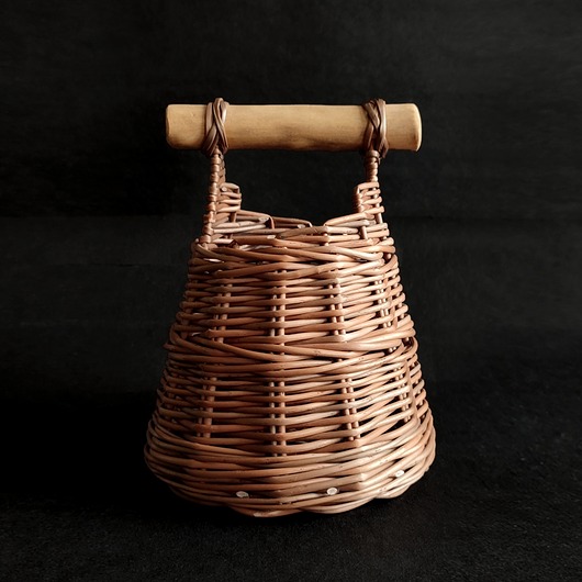 pojemniki kuchenne Wiklinowy stojak/koszyk na akcesoria