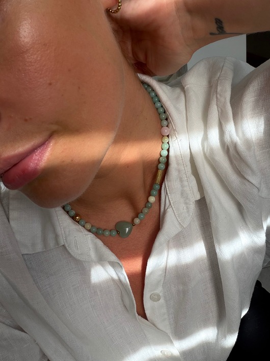 chokery Choker z kamieni naturalnych