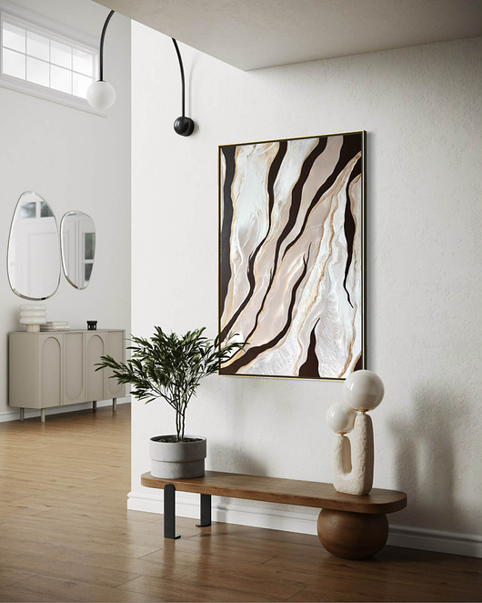 obrazy Obraz "Szczeliny milczenia" 80x120