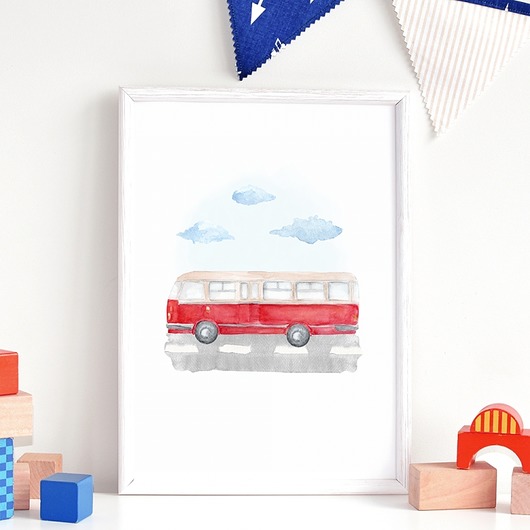 PLAKAT AUTOBUS P160 Yoko Design