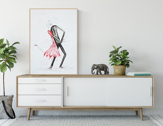 obraz 50 x 70  cm - zamówienie  Krystyna Siwek Art