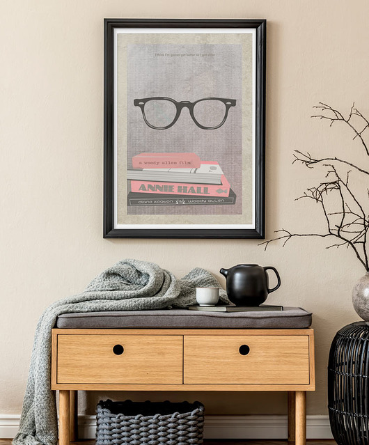 plakaty Annie Hall - Woody Allen - plakat fine art