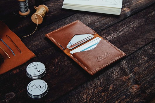  Simple Fold minimalistyczny portfel skórzany  bbleather