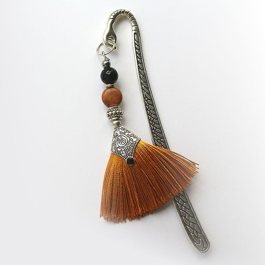 zakładki do książek Onyks i jaspis - elegancka zakładka