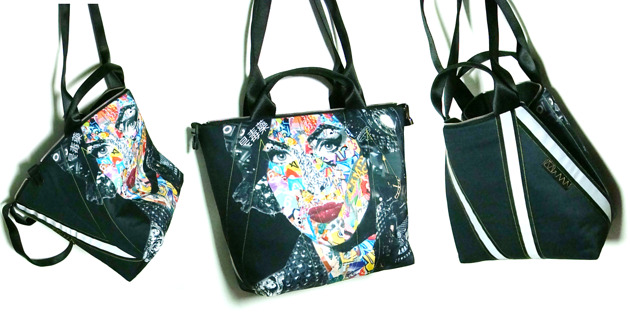 torebki różne 1901 art MIMA bag SHORT & Torn Revenue print