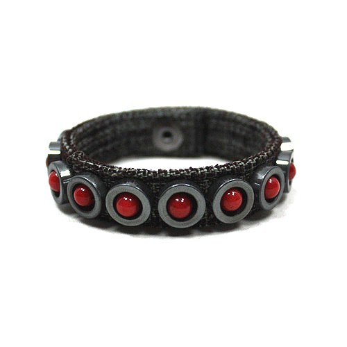 Bransoletka Urban Chic - ringi z jadeitem Inpamo