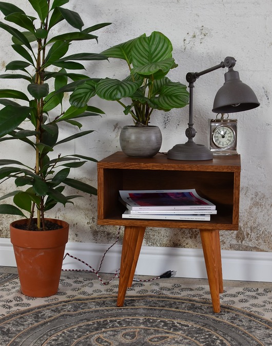 Para szafek nocnych Bedie Brown Pastform Furniture