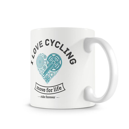 kubki Kubek. I love cycling