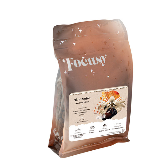 kuchnia - różne Kawa ziarnista BRAZYLIA SOUTH OF MINAS  czekoladowy przelew 250 g