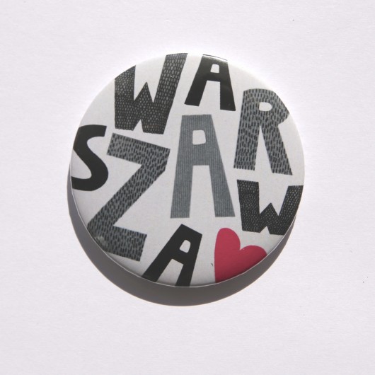 Warszawa a jak! (magnes) LOVE POLAND DESIGN