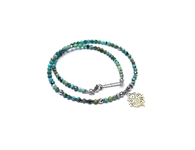 chokery Turkus vol. 25 /choker/ - Szlachetna kolekcja
