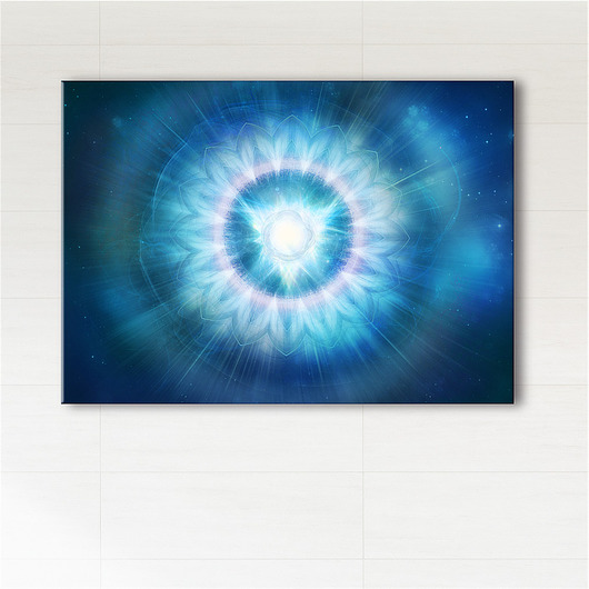 obrazy Obraz energetyczny - Czakra gardła - płótno