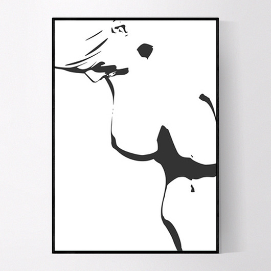 Plakat BLACK AND WHITE NO.1 MUKKO