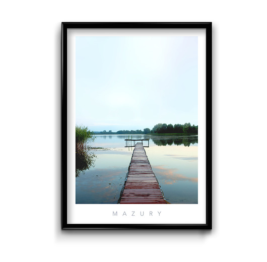 Plakat Mazury #3 Bury Lis
