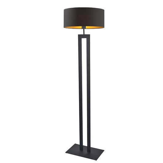 Lampa stojąca KALIFORNIA czarny ze złotym  LYSNE
