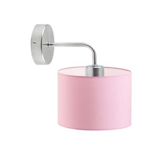 lampy do pokoju dziecka Minimalistyczny kinkiet do pokoju dziecka AURORA KIDS w różowym kolorze