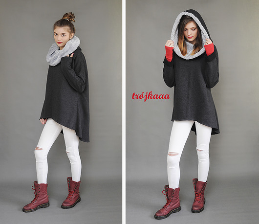 NEW_bluza BIG HOODIE futerko S/M/L 3 for U