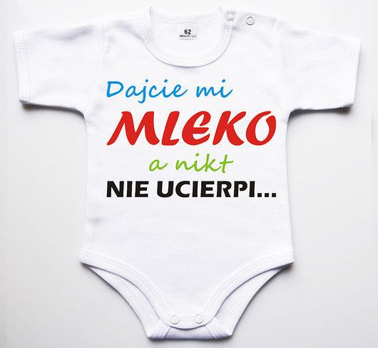 Dajcie mi mleko a nikt nie ucierpi... For baby shop