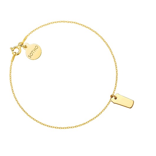 bransoletki srebrne Złota bransoletka z shakerem