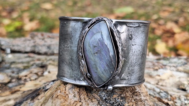 bransoletki wire wrapping Prostota - bransoletka regulowana