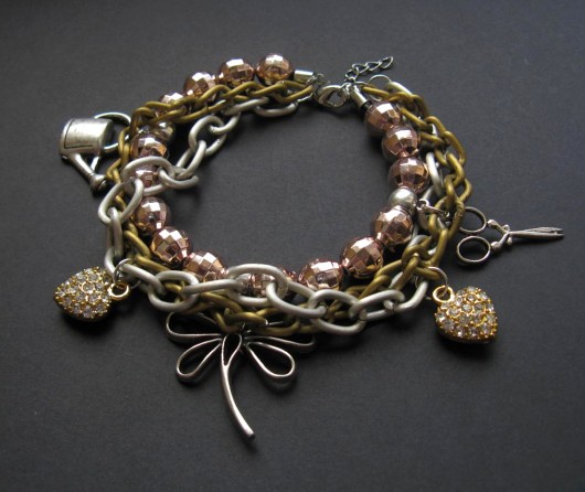 Bransoletka - &quot;Chains&quot; XXXDiamicArt