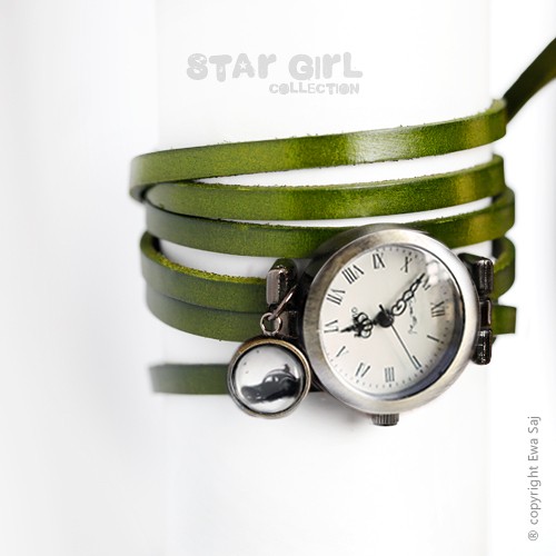Star Girl Classic Kiwi Auto- bransoletka zegarek Ewa Saj Fotografie