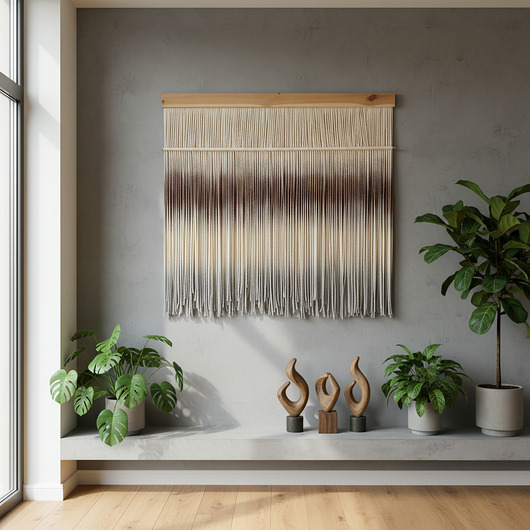 makramy Duża makrama TERRA