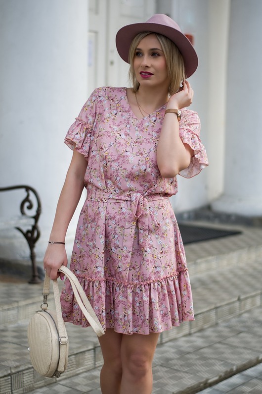 Sukienka IVA Pink Iwona Wieliczko