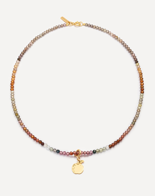 chokery Choker pozłacany z kamieniami naturalnymi September Soul