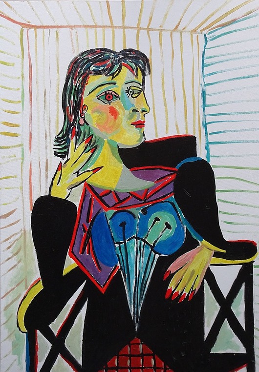 obrazy Portret  dora maar picasso